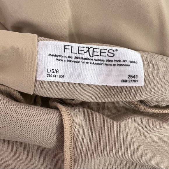 Flexees shapewear dress tank style straps adjustable bustier Beige Shapewear - Picture 7 of 9